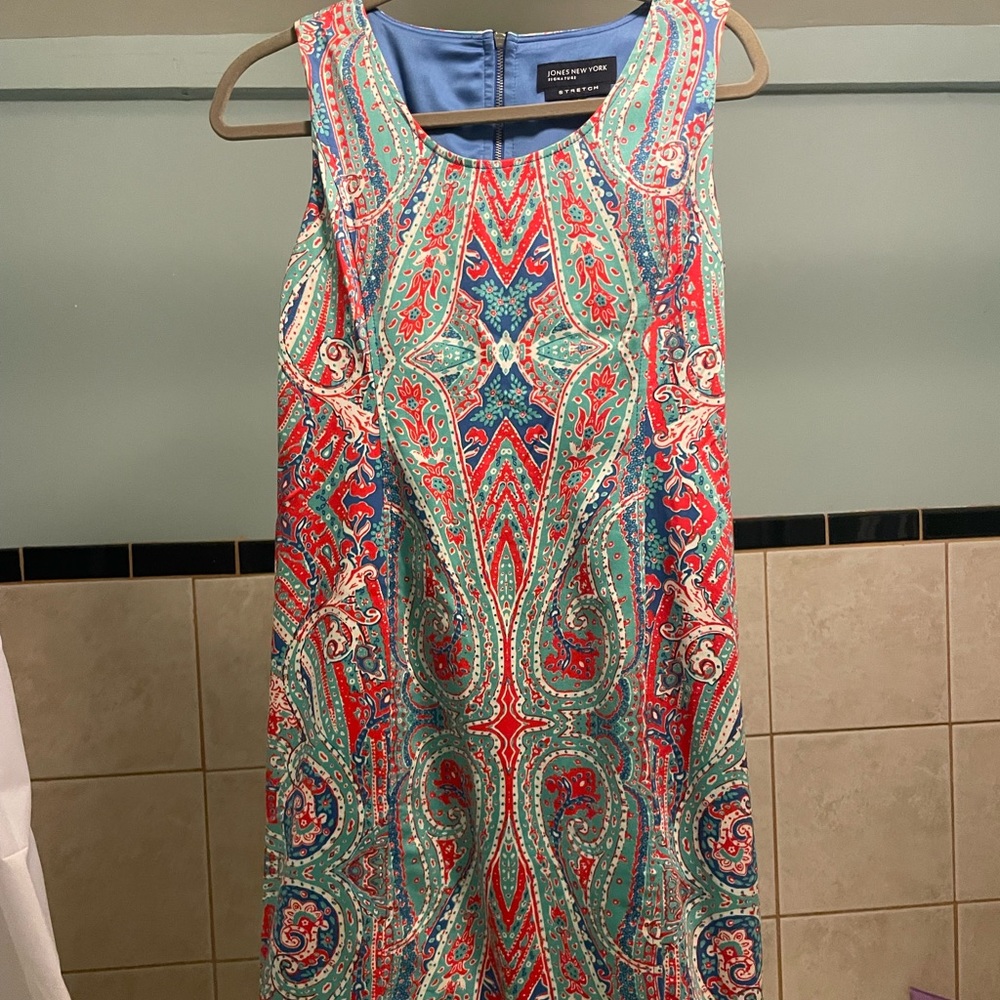 Paisley work dress